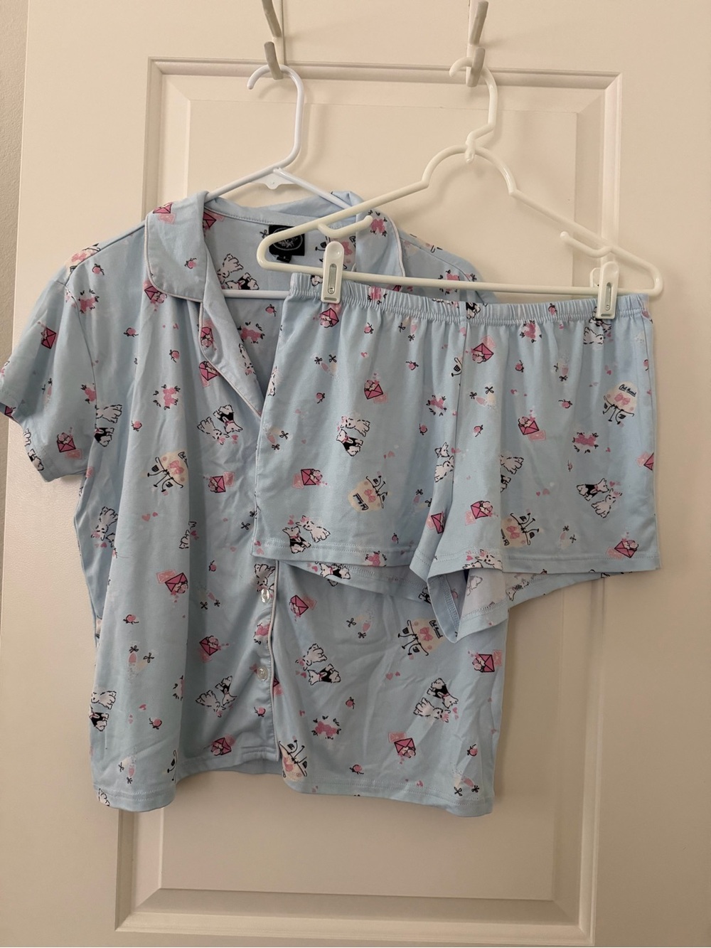 Just Married cute dog pajamas